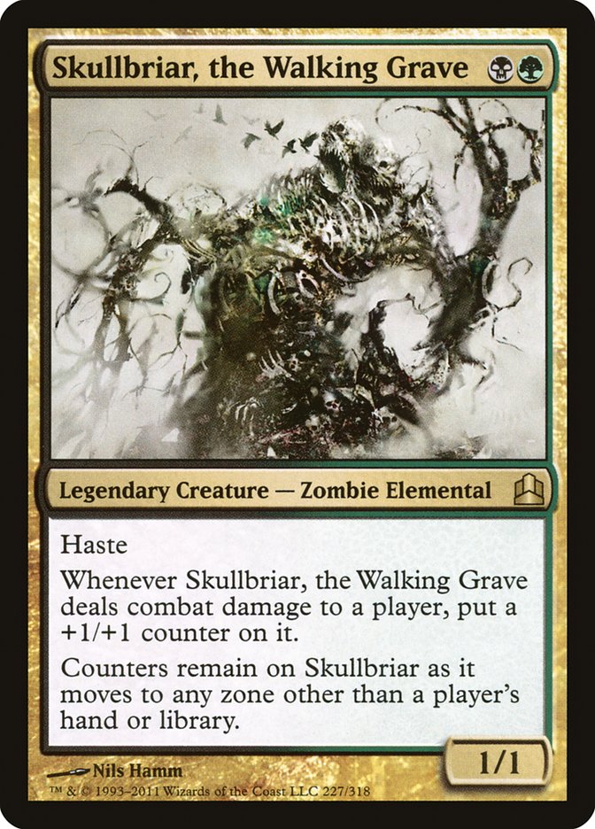 Skullbriar, the Walking Grave [Commander 2011] | Card Merchant Takapuna