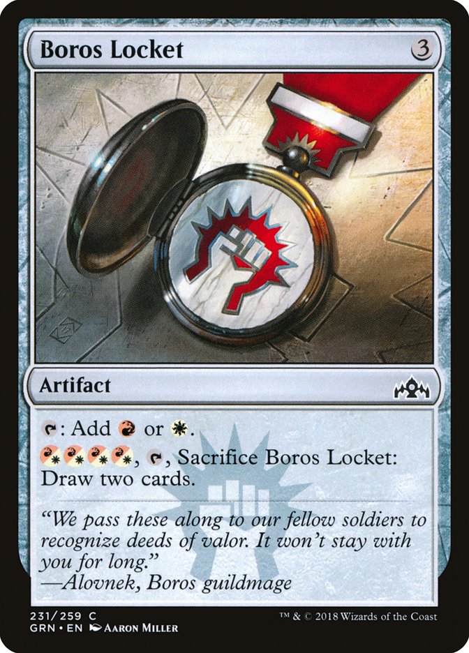 Boros Locket [Guilds of Ravnica] | Card Merchant Takapuna