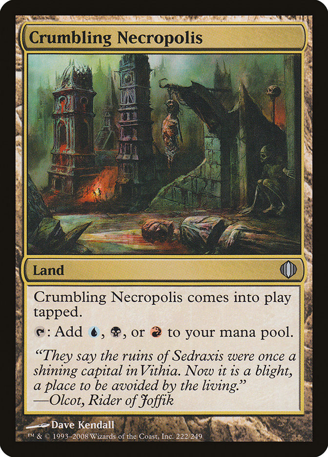 Crumbling Necropolis [Shards of Alara] | Card Merchant Takapuna