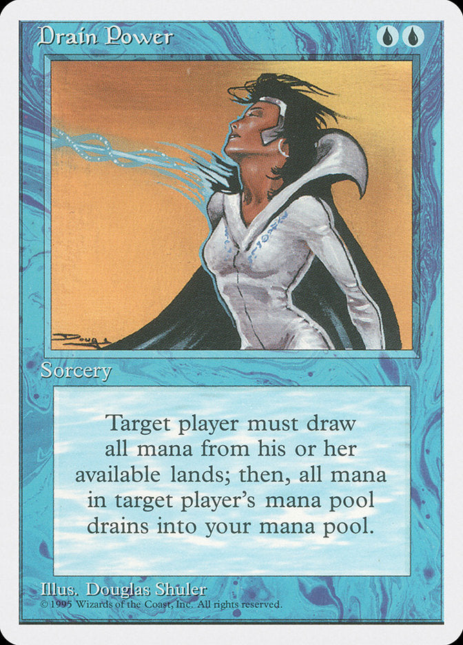 Drain Power [Fourth Edition] | Card Merchant Takapuna