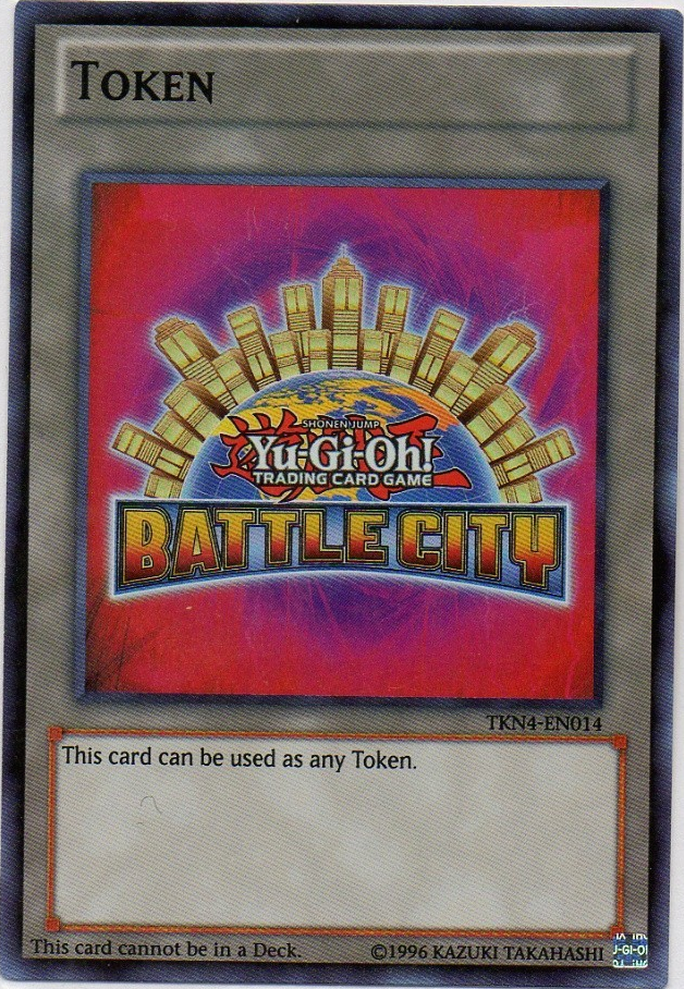 Yu-Gi-Oh! Battle City Token [TKN4-EN014] Super Rare | Card Merchant Takapuna