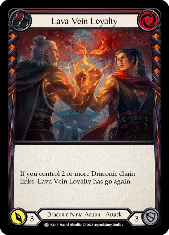 Lava Vein Loyalty (Red) [FAI015] (Uprising Fai Blitz Deck) | Card Merchant Takapuna