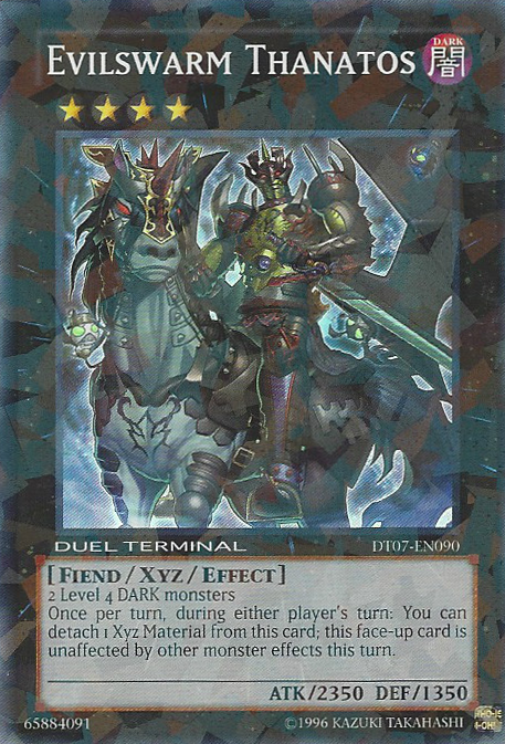 Evilswarm Thanatos [DT07-EN090] Super Rare | Card Merchant Takapuna