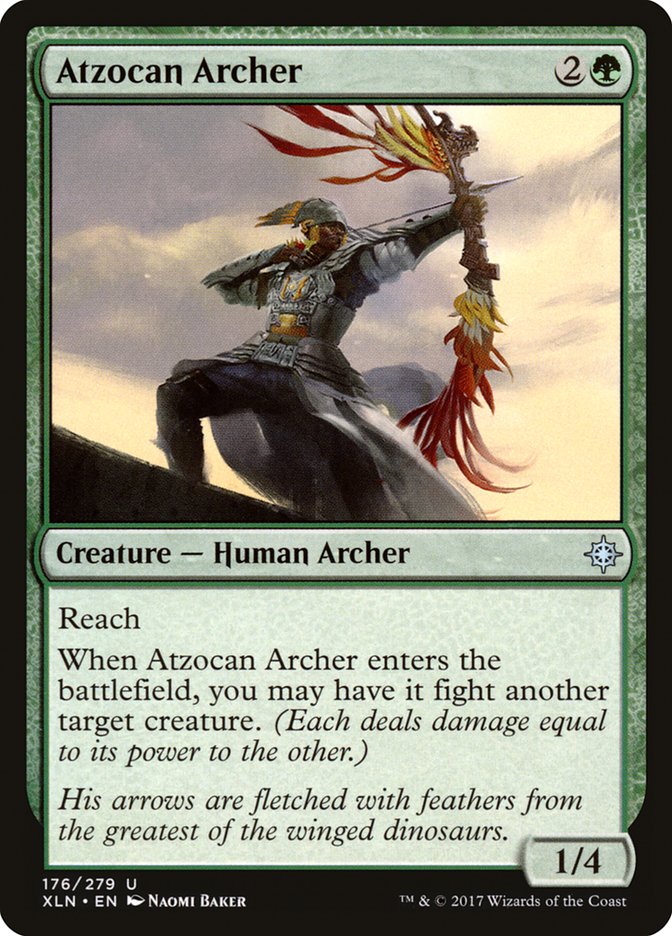 Atzocan Archer [Ixalan] | Card Merchant Takapuna