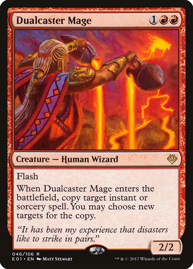 Dualcaster Mage [Archenemy: Nicol Bolas] | Card Merchant Takapuna