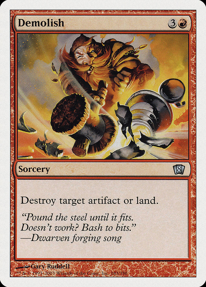 Demolish [Eighth Edition] | Card Merchant Takapuna