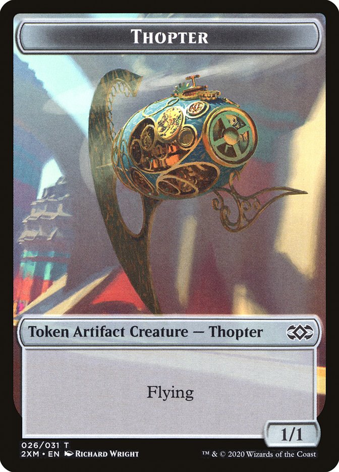 Thopter Token (026/031) [Double Masters Tokens] | Card Merchant Takapuna