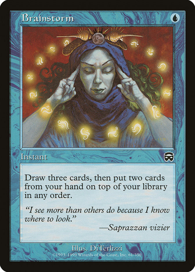 Brainstorm [Mercadian Masques] | Card Merchant Takapuna