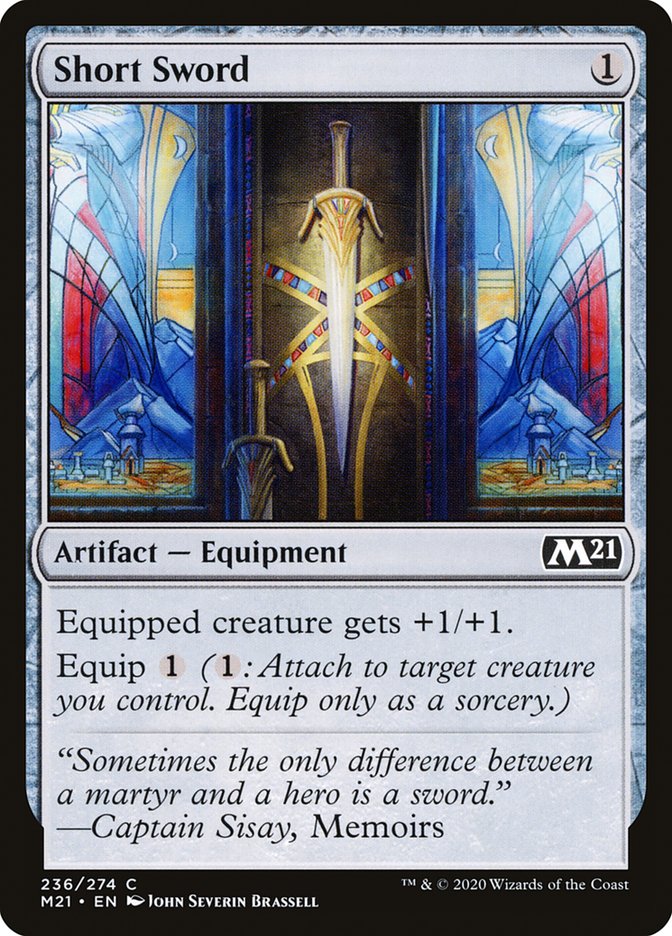 Short Sword [Core Set 2021] | Card Merchant Takapuna