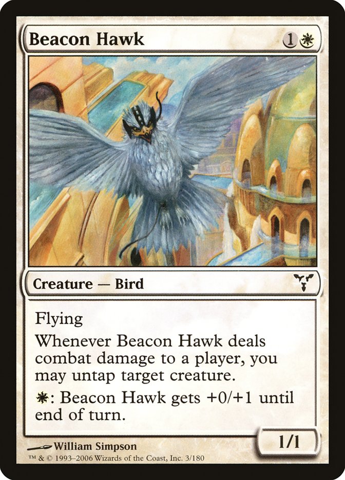 Beacon Hawk [Dissension] | Card Merchant Takapuna