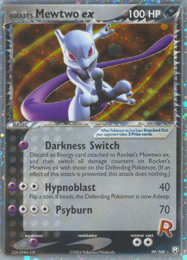 Rocket's Mewtwo ex (99/109) [EX: Team Rocket Returns] | Card Merchant Takapuna