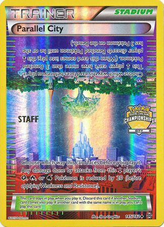 Parallel City (145/162) (Championship Promo Staff) [XY: BREAKthrough] | Card Merchant Takapuna