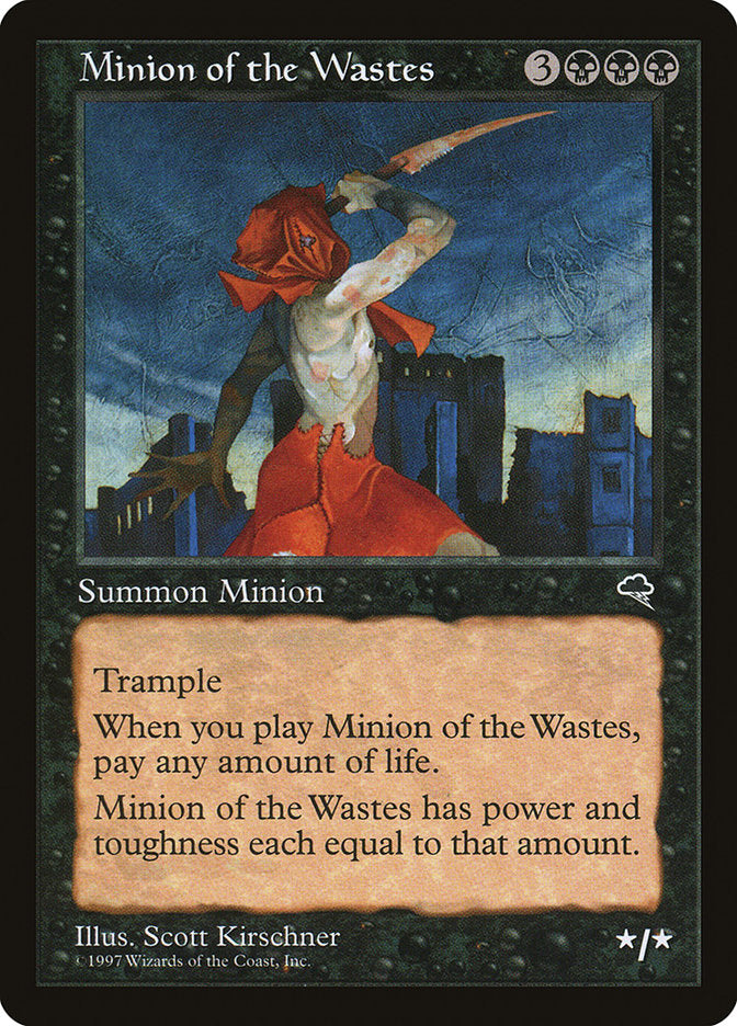 Minion of the Wastes [Tempest] | Card Merchant Takapuna