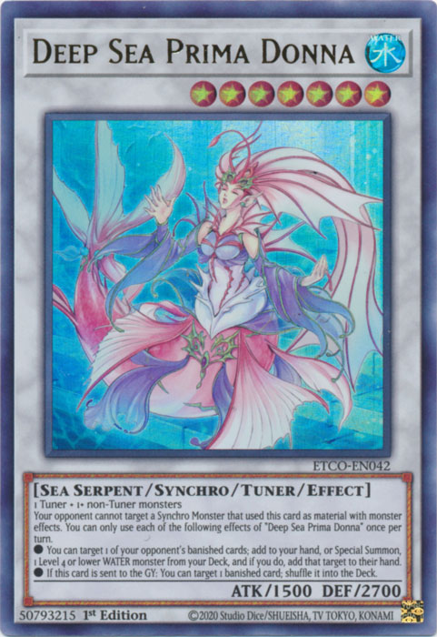 Deep Sea Prima Donna [ETCO-EN042] Ultra Rare | Card Merchant Takapuna