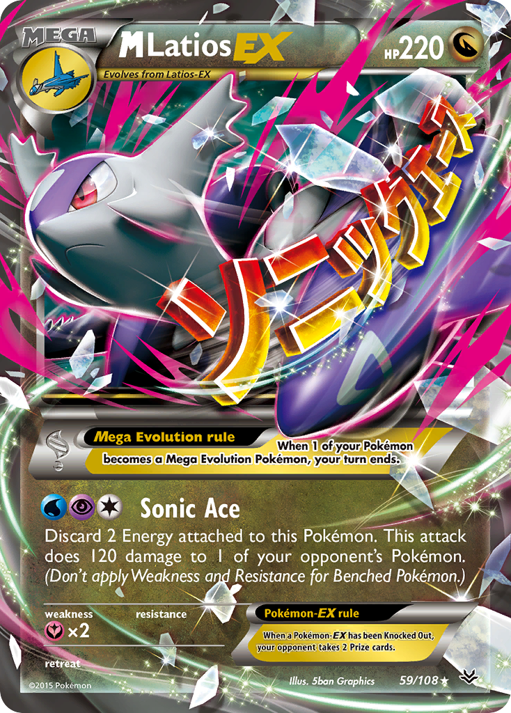 M Latios EX (59/108) [XY: Roaring Skies] | Card Merchant Takapuna