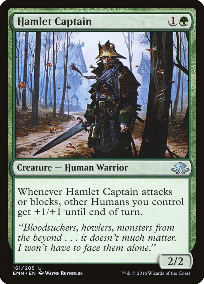 Hamlet Captain [Eldritch Moon] | Card Merchant Takapuna