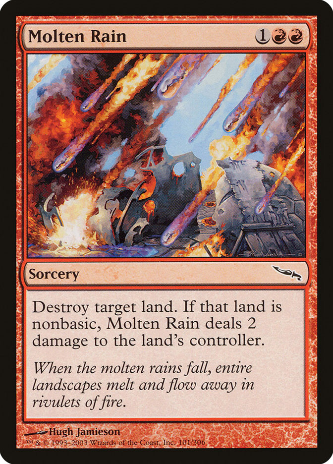 Molten Rain [Mirrodin] | Card Merchant Takapuna