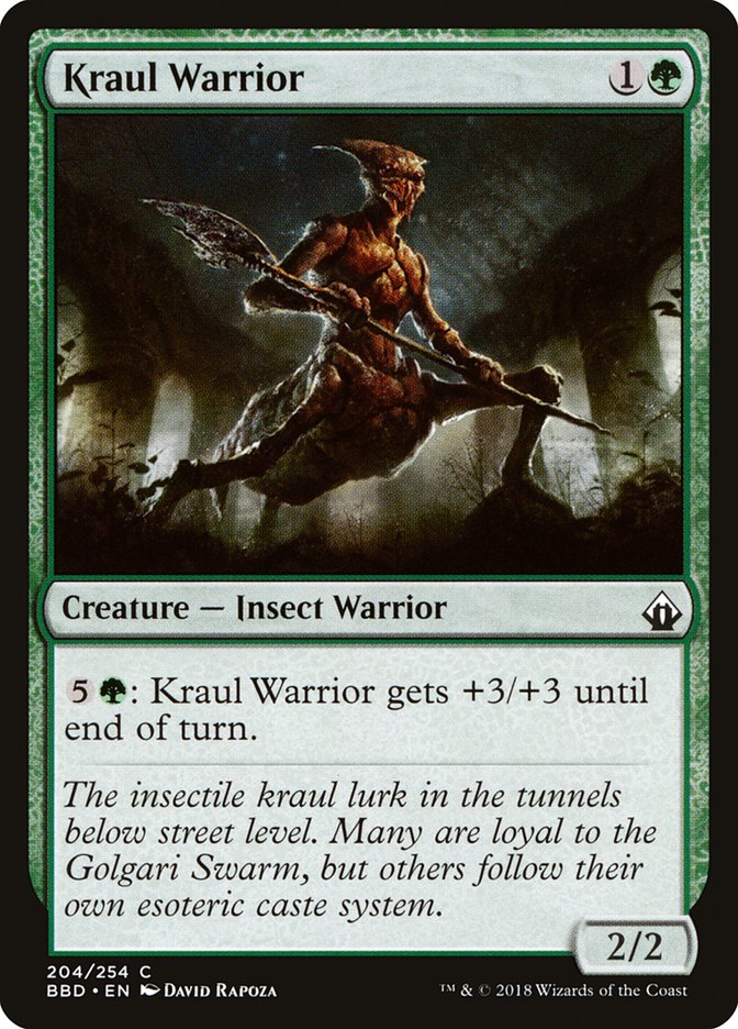 Kraul Warrior [Battlebond] | Card Merchant Takapuna