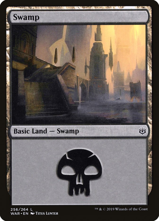 Swamp (256) [War of the Spark] | Card Merchant Takapuna