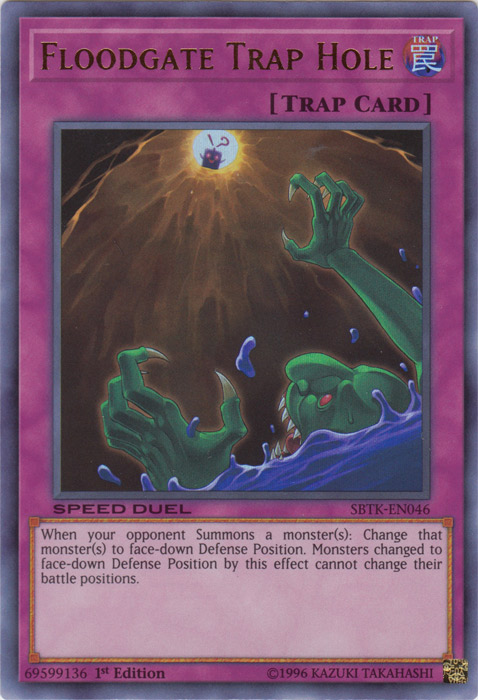 Floodgate Trap Hole [SBTK-EN046] Ultra Rare | Card Merchant Takapuna