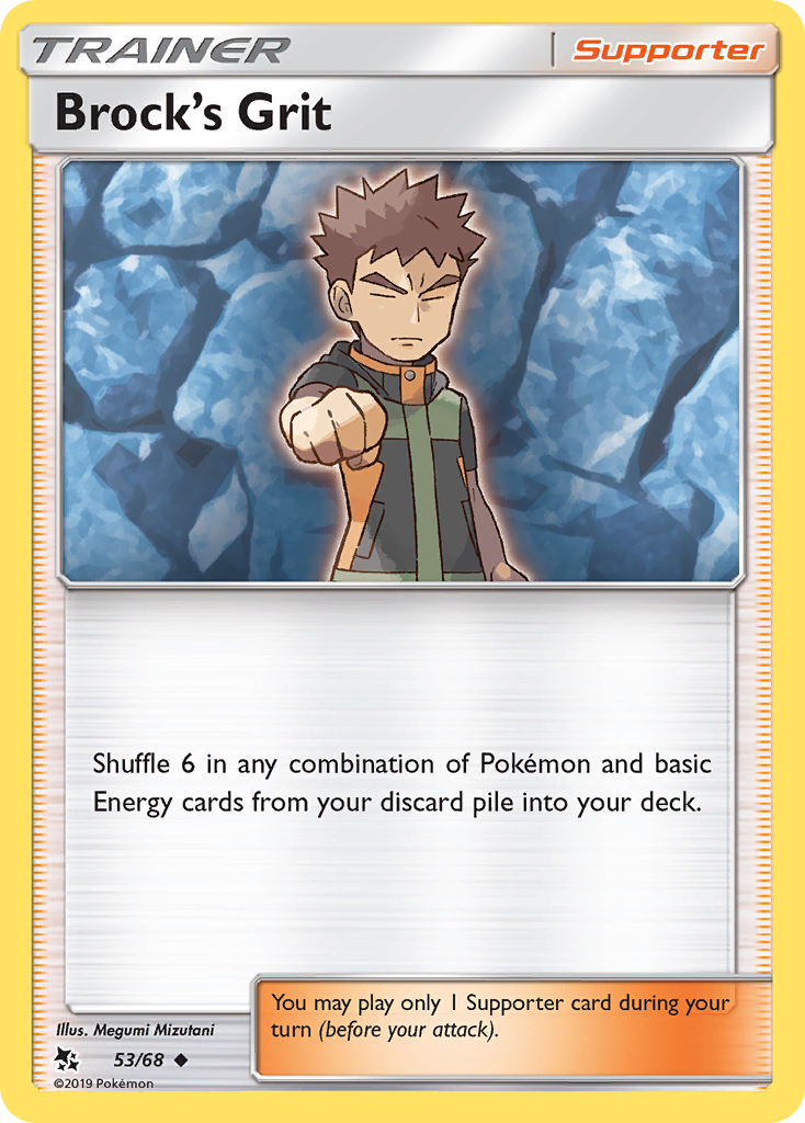 Brock's Grit (53/68) [Sun & Moon: Hidden Fates] | Card Merchant Takapuna