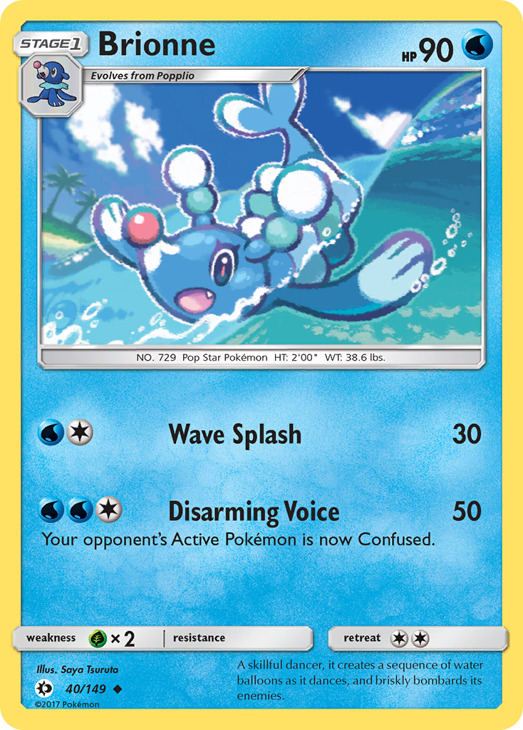 Brionne (40/149) [Sun & Moon: Base Set] | Card Merchant Takapuna