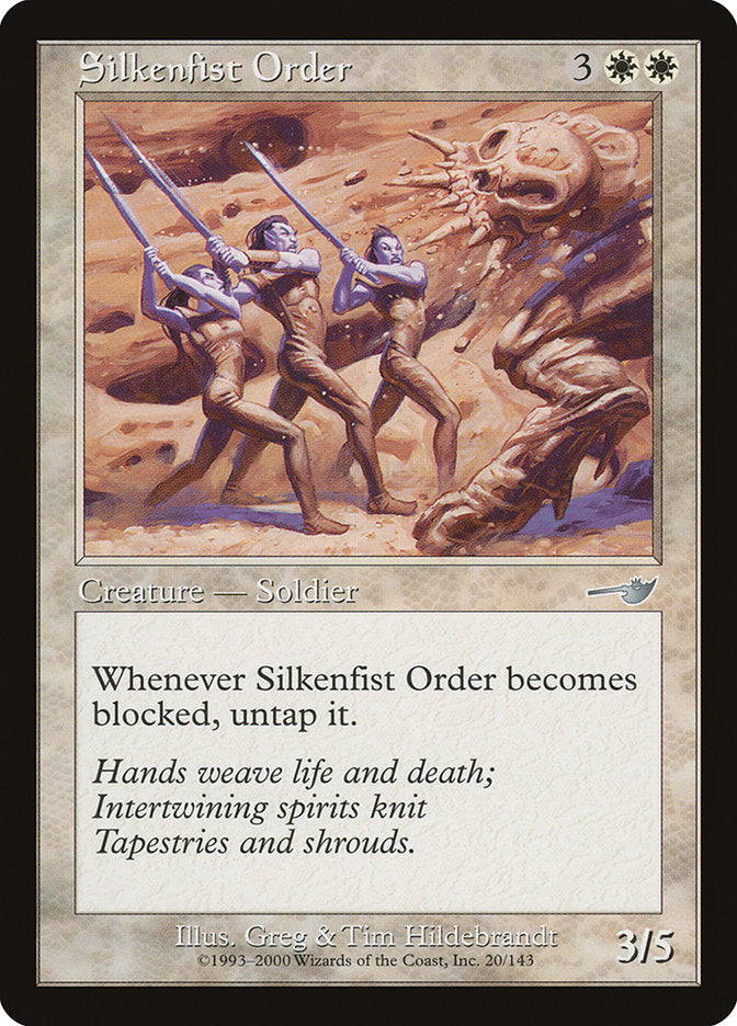 Silkenfist Order [Nemesis] | Card Merchant Takapuna