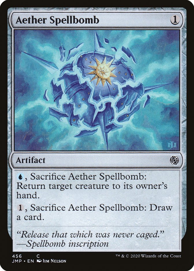 Aether Spellbomb [Jumpstart] | Card Merchant Takapuna