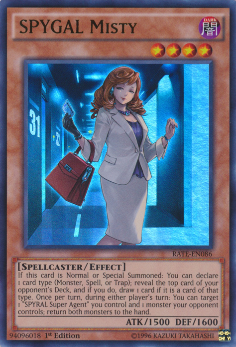 SPYGAL Misty [RATE-EN086] Ultra Rare | Card Merchant Takapuna