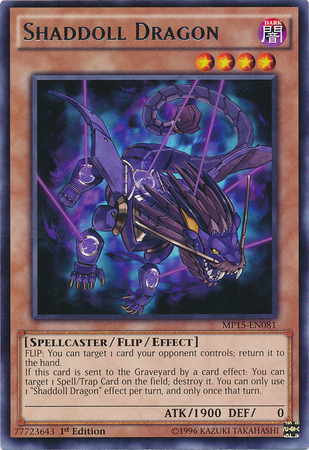 Shaddoll Dragon [MP15-EN081] Rare | Card Merchant Takapuna