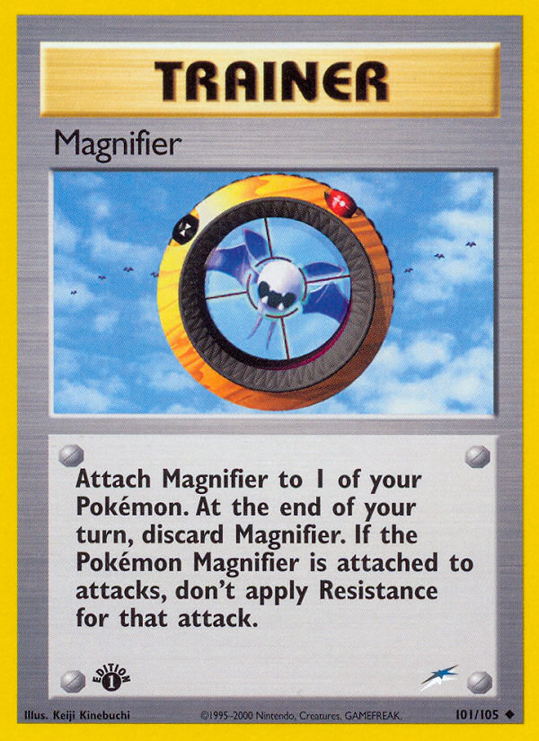 Magnifier (101/105) [Neo Destiny 1st Edition] | Card Merchant Takapuna