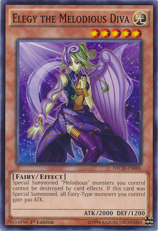 Elegy the Melodious Diva [NECH-EN006] Common | Card Merchant Takapuna