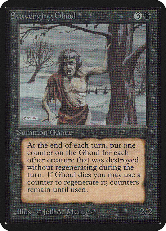 Scavenging Ghoul [Alpha Edition] | Card Merchant Takapuna