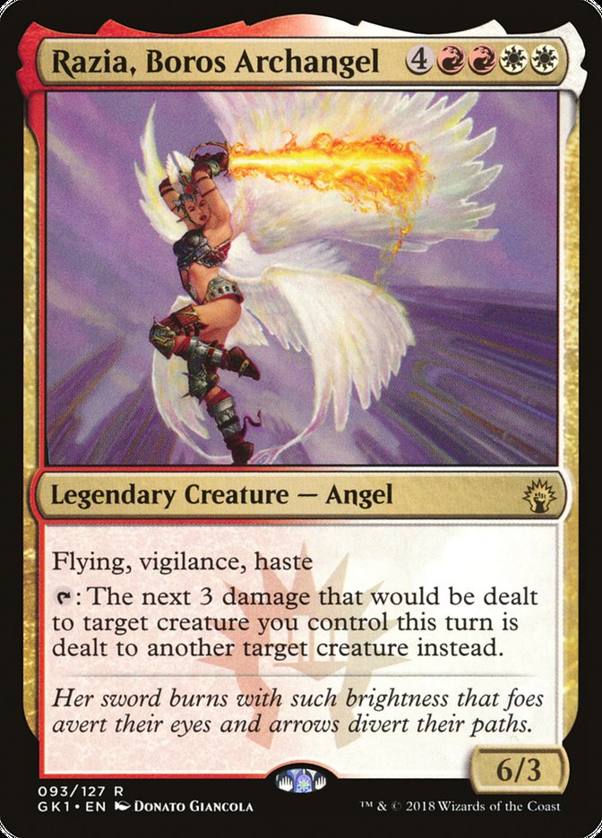 Razia, Boros Archangel [Guilds of Ravnica Guild Kit] | Card Merchant Takapuna