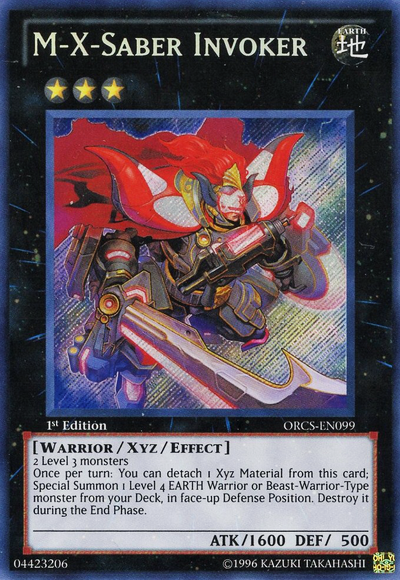 M-X-Saber Invoker [ORCS-EN099] Secret Rare | Card Merchant Takapuna