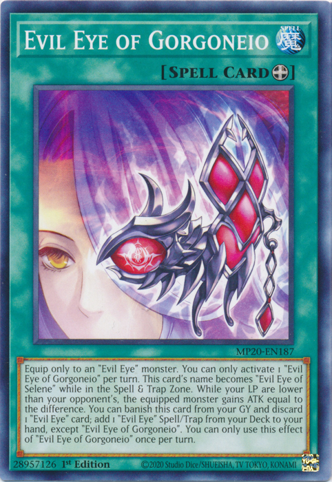 Evil Eye of Gorgoneio [MP20-EN187] Common | Card Merchant Takapuna