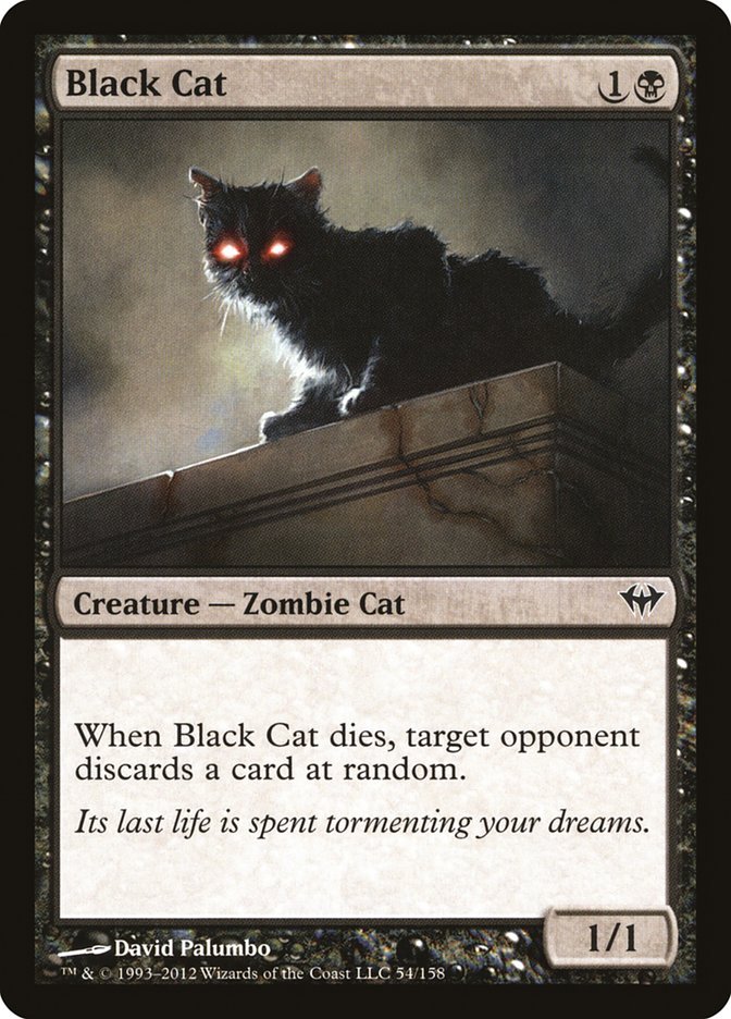 Black Cat [Dark Ascension] | Card Merchant Takapuna