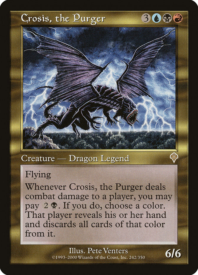 Crosis, the Purger [Invasion] | Card Merchant Takapuna