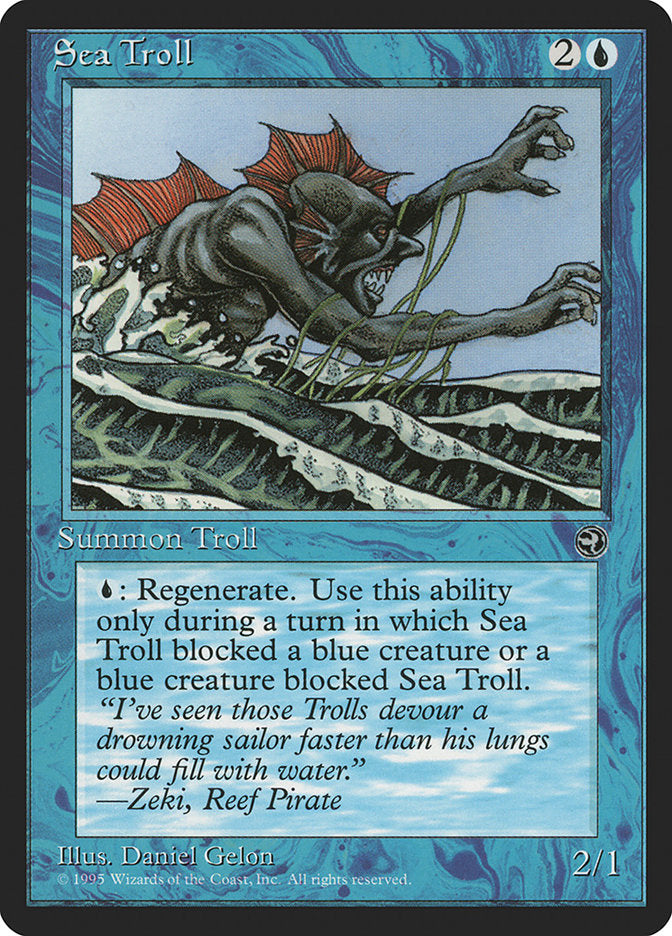 Sea Troll [Homelands] | Card Merchant Takapuna