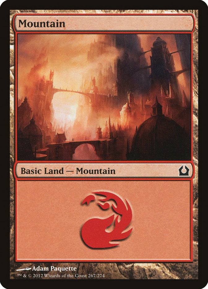 Mountain (267) [Return to Ravnica] | Card Merchant Takapuna