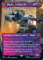 Blaster, Combat DJ // Blaster, Morale Booster (Shattered Glass) [Transformers] | Card Merchant Takapuna