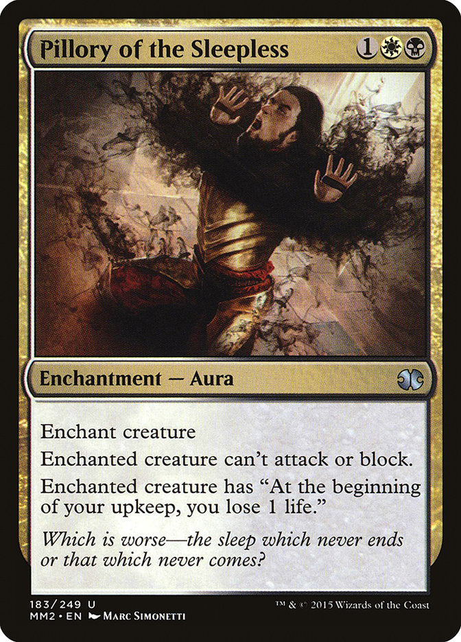 Pillory of the Sleepless [Modern Masters 2015] | Card Merchant Takapuna