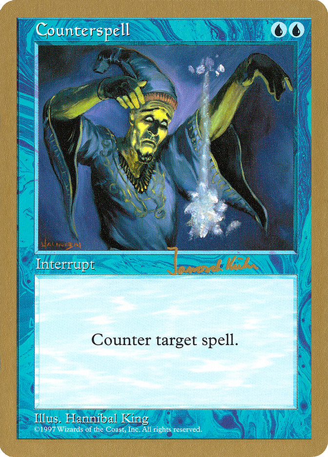 Counterspell (Janosch Kuhn) [World Championship Decks 1997] | Card Merchant Takapuna