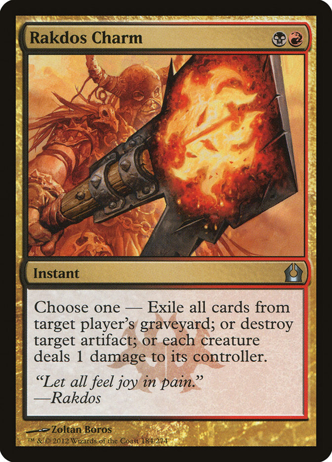 Rakdos Charm [Return to Ravnica] | Card Merchant Takapuna