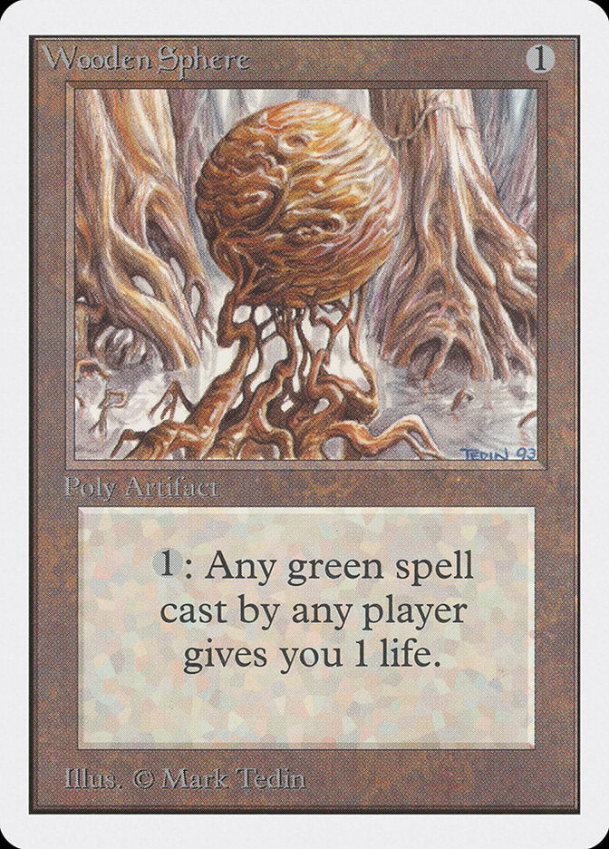 Wooden Sphere [Unlimited Edition] | Card Merchant Takapuna