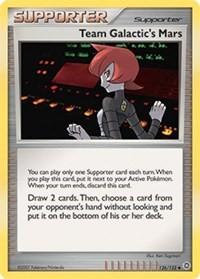 Team Galactic's Mars (126) [Secret Wonders] | Card Merchant Takapuna