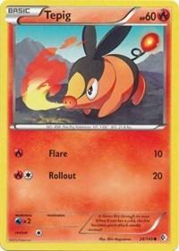 Tepig (24) [Boundaries Crossed] | Card Merchant Takapuna