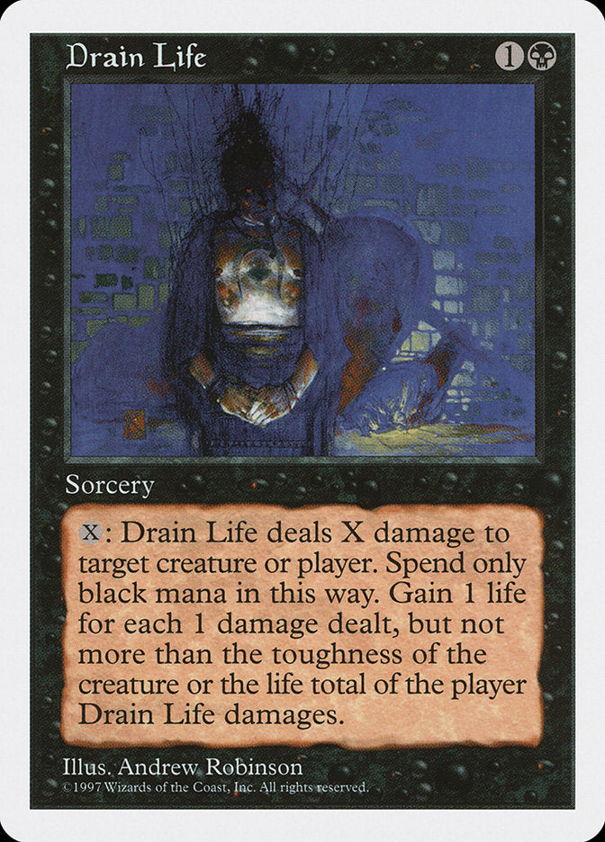 Drain Life [Fifth Edition] | Card Merchant Takapuna