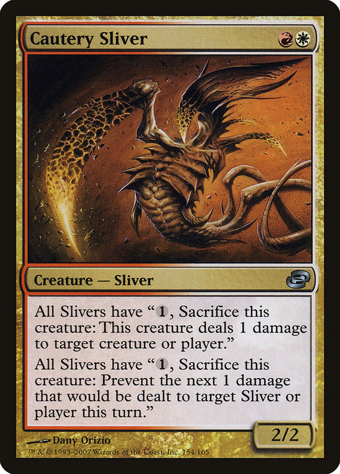 Cautery Sliver [Planar Chaos] | Card Merchant Takapuna