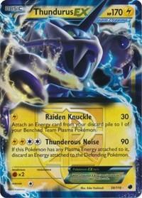 Thundurus EX (Team Plasma) (38) [Plasma Freeze] | Card Merchant Takapuna